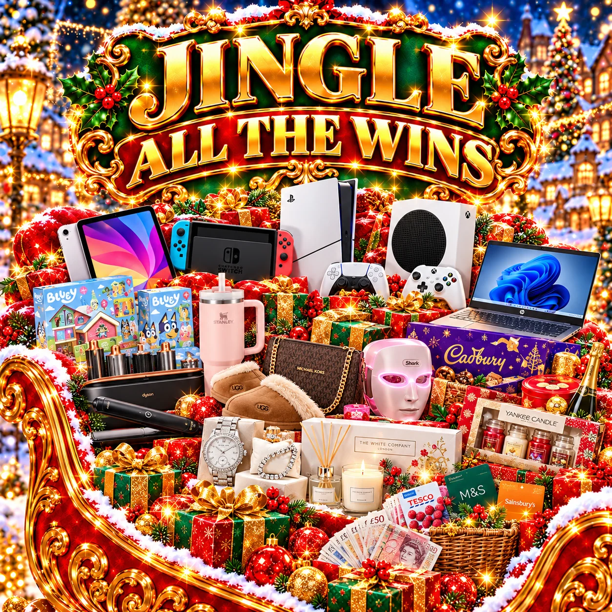 JINGLE ALL THE WINS 🎄🎁✨