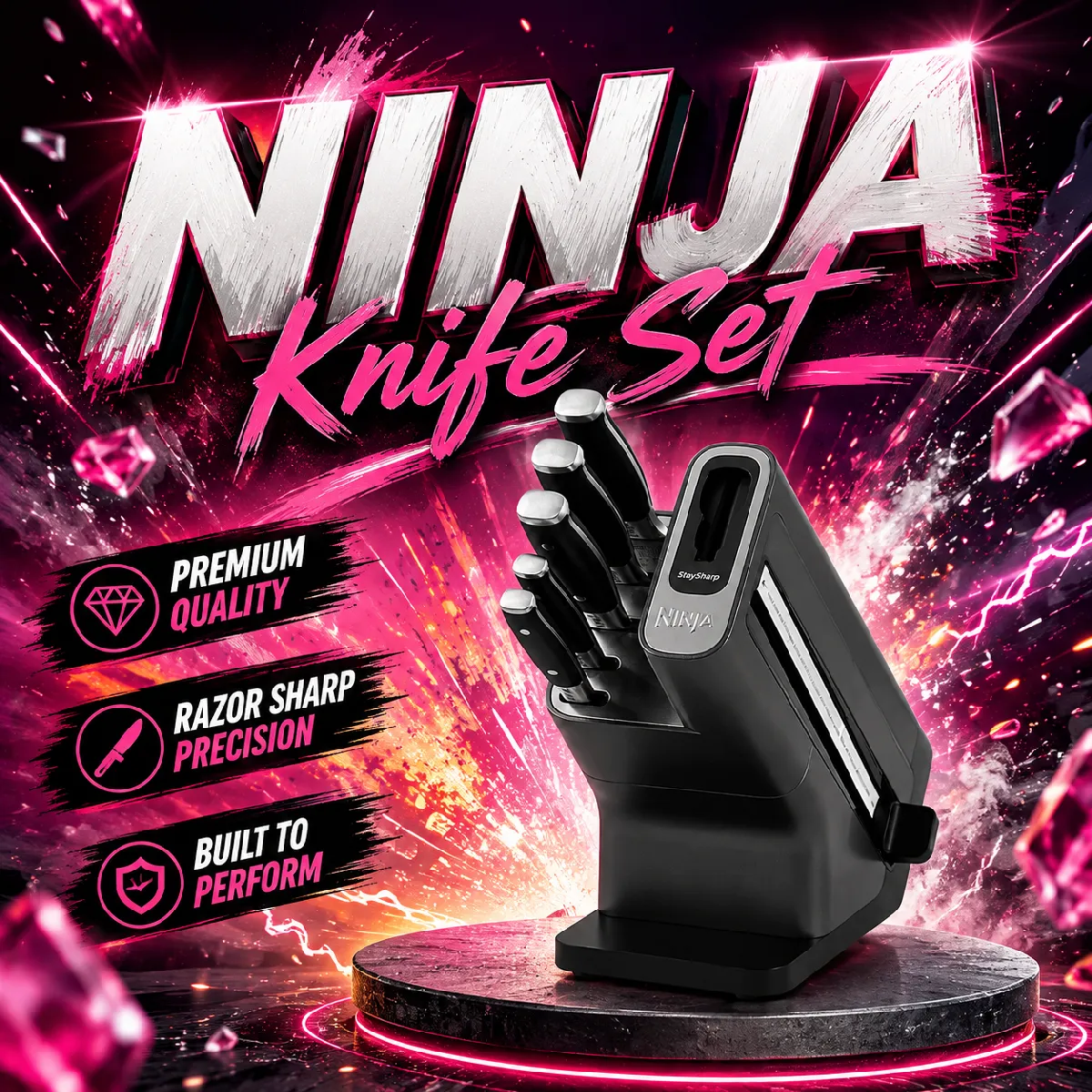 🔪 Ninja Knife Set 🔪