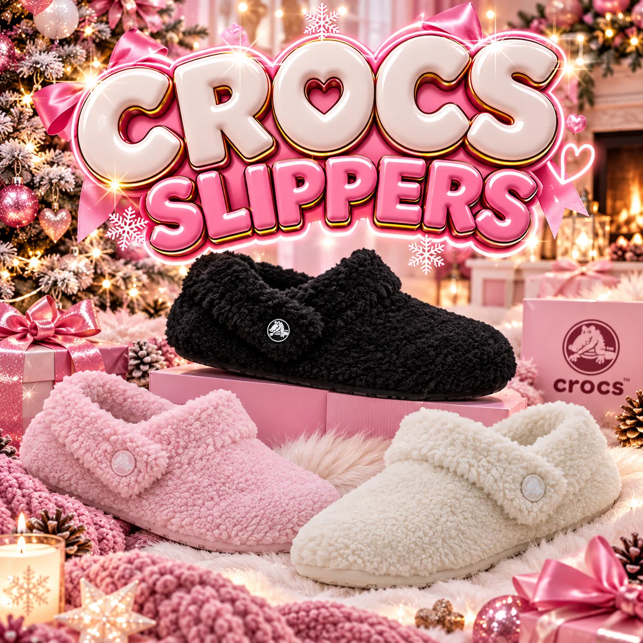 ☁️ CROCS SLIPPERS ☁️