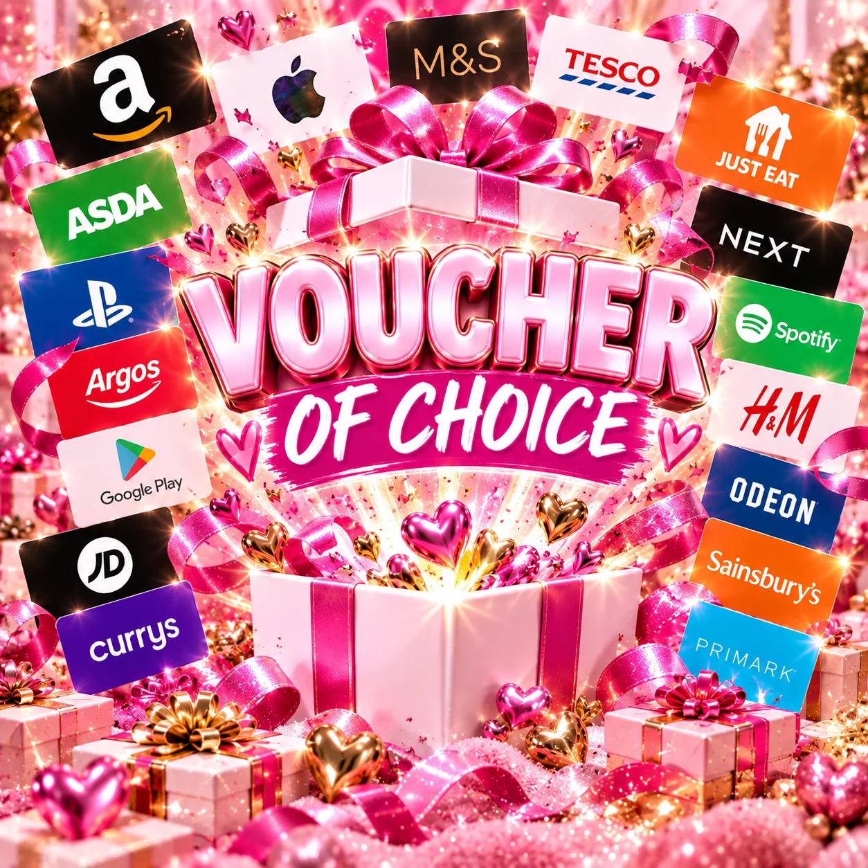 🎁 VOUCHER OF CHOICE 🎁