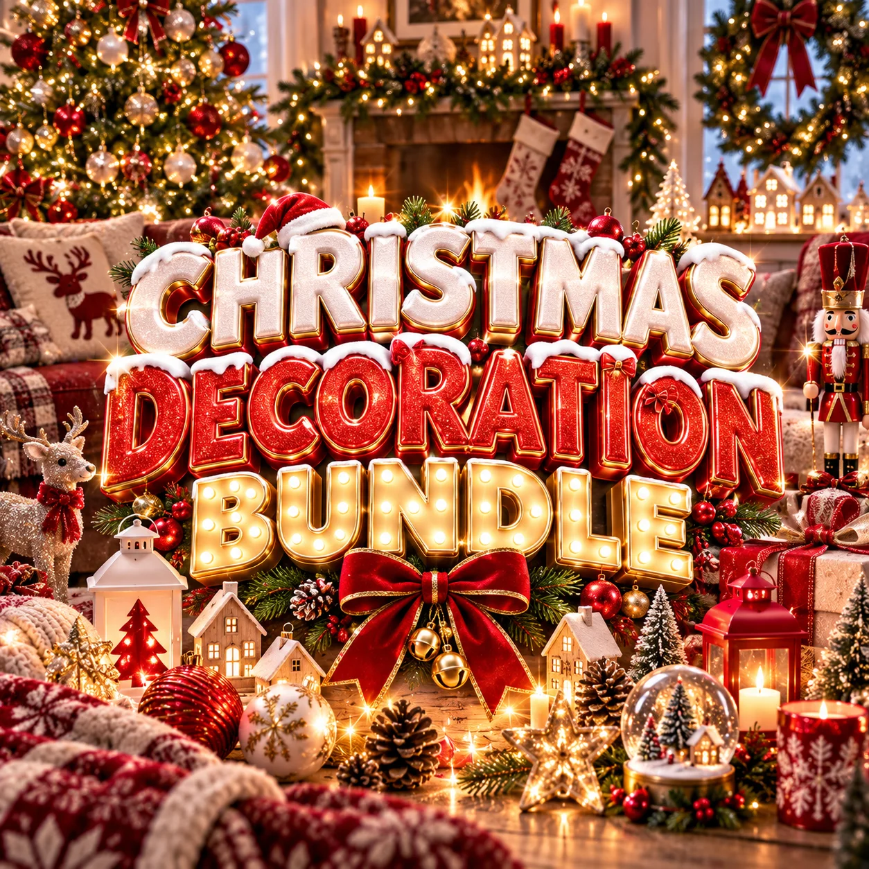 🎄 CHRISTMAS DECORATION BUNDLE 🎄