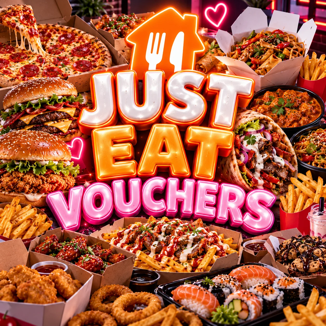 🍔 JUST EAT VOUCHERS 🍕🍟