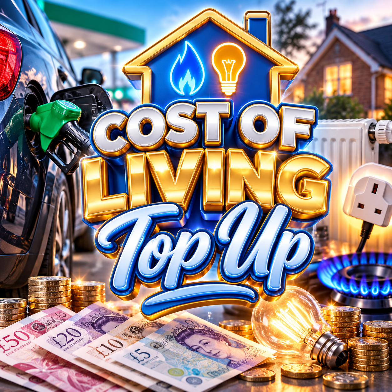 💡⛽ COST OF LIVING TOP UP 💡
