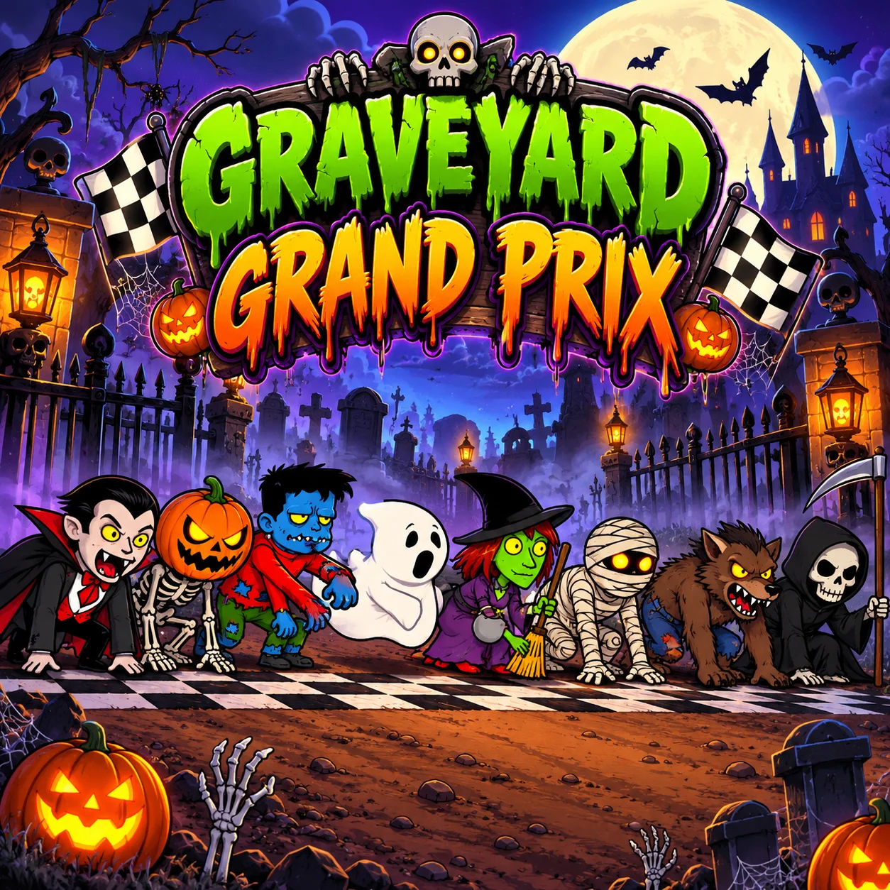 🎃🏁 GRAVEYARD GRAND PRIX 🎃🏁