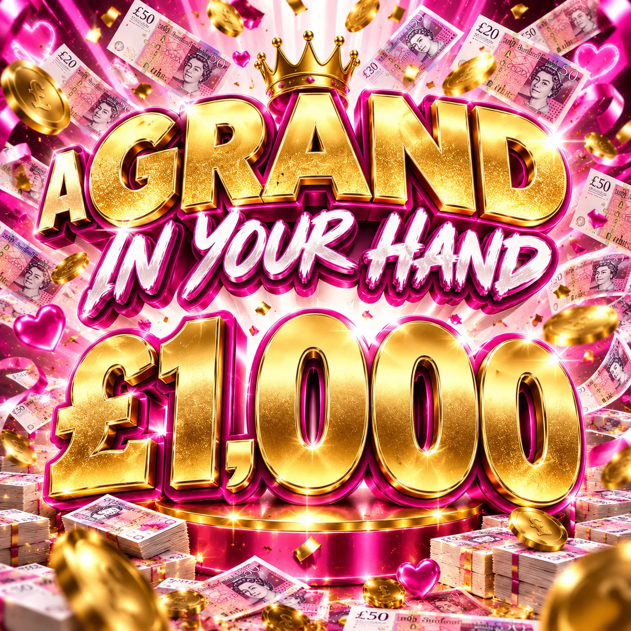💷💗 A GRAND IN YOUR HAND! 💗💷