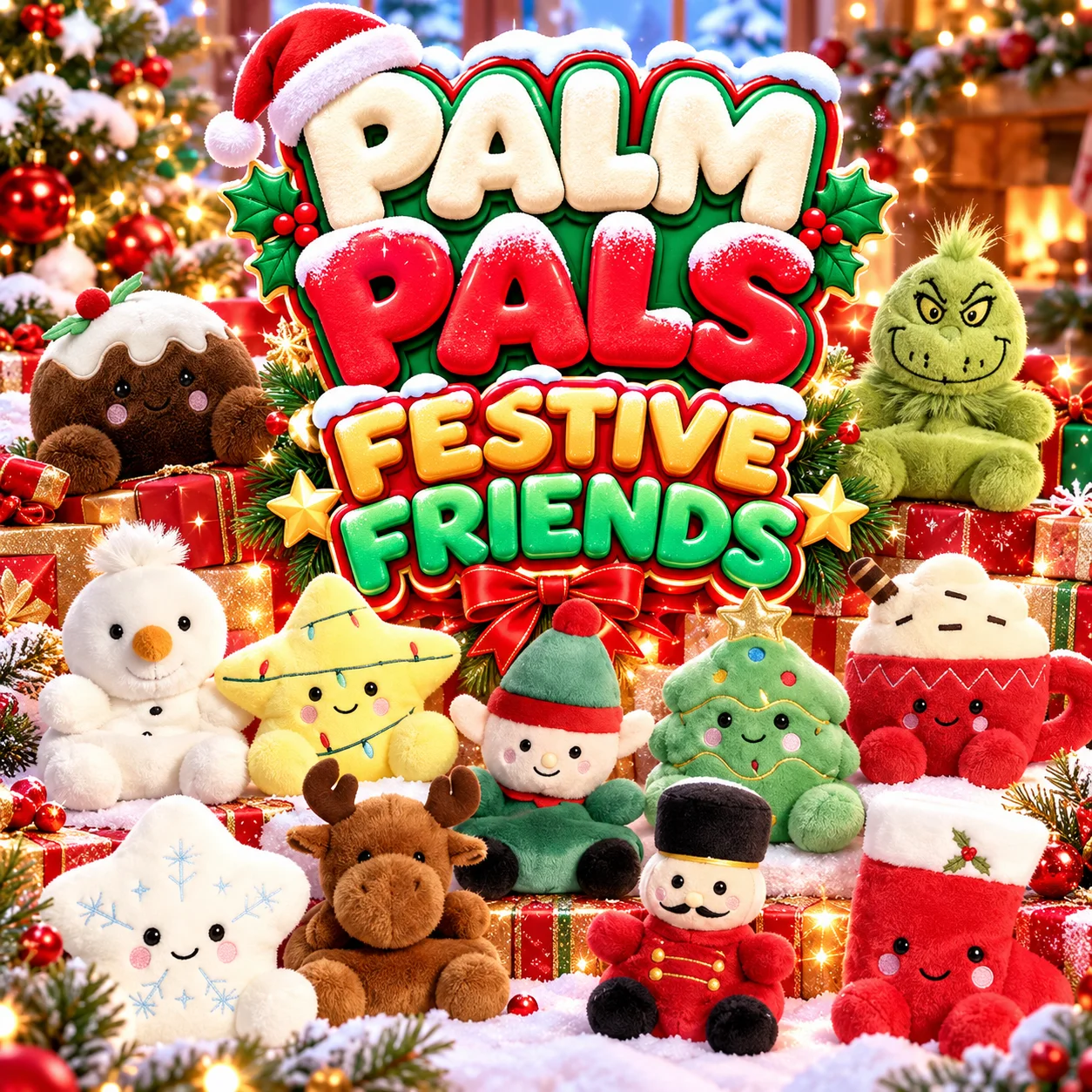 🎄❤️ PALM PALS FESTIVE FRIENDS ❤️🎄
